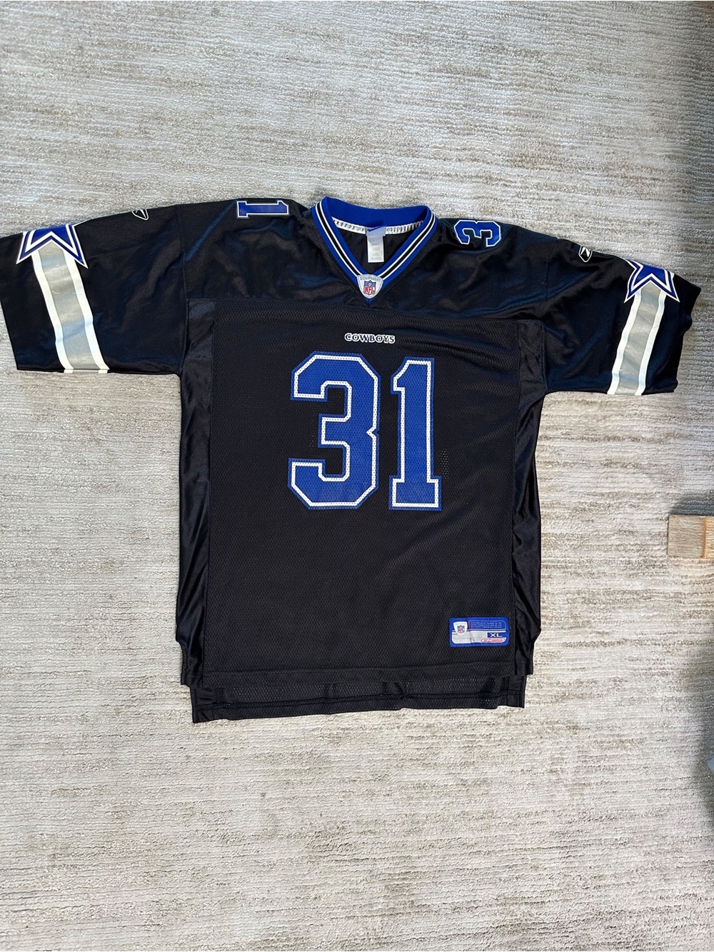 Dallas Cowboys Roy Williams #31 Reebok NFL Jersey Men’s XL Black - Picture 2 of 5